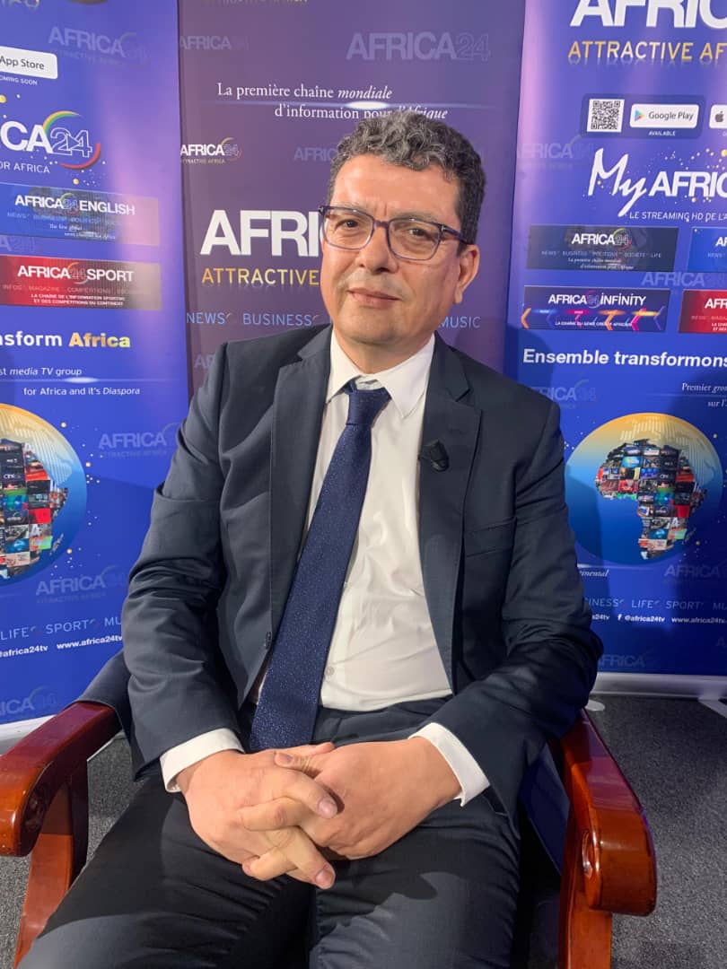 Africa24English's tweet photo. AFRICA24 - Exclusive - Round Table of Development Partners and Private Investors - Bujumbura, 🇧🇮#Burundi

Abdelmounaim FAOUZI, President of the Dakhla African Chamber of Commerce and Services https://t.co/2frRSDukSt