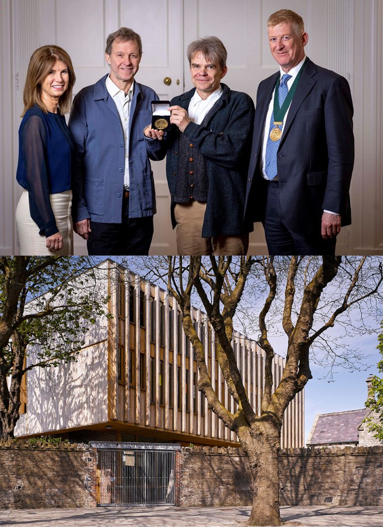 🥇 🏛️ Congratulations to Assistant Professors William Dimond and Marcus Donaghy for receiving Ireland's most prestigious architectural honour, a <a href="/RIAIOnline/">RIAI</a> Gold Medal.

👏 👏 Donaghy + Dimond were awarded the prize for the repurposing of a 19th-century primary school building in