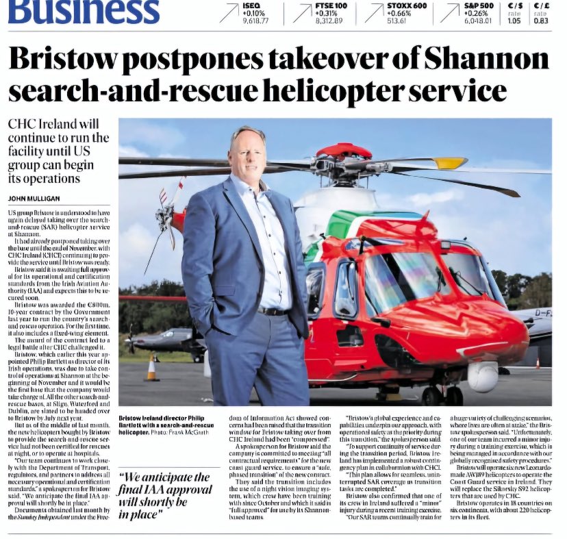 It appears privatisation of health&amp;emergency services in Ireland only works now when profit is to be made.When the provision of basic services become a commodity Governments lose moral conscience to govern.The privatising and commodification of Fine Gael&amp;Fianna Fáil continues.
