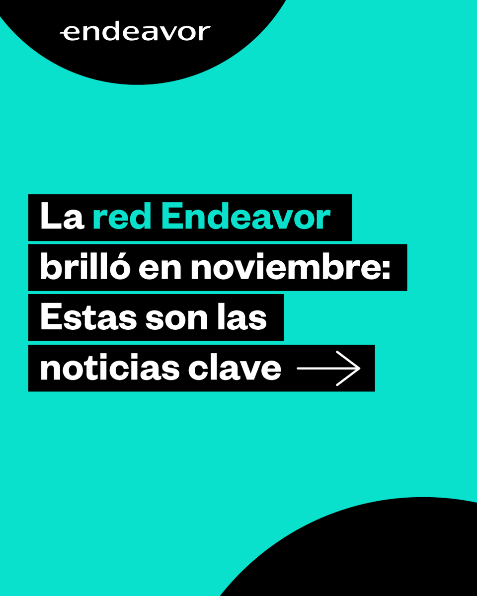 endeavorchile's tweet photo. Increíble todo lo qué pasó en noviembre y ni hablar de todas las apariciones en prensa e hitos de los miembros de nuestra red 👏🚀. Si te los perdiste no te preocupes porque en este post te dejamos un compilado de las principales 😉👇 https://t.co/9MoshaSUyj