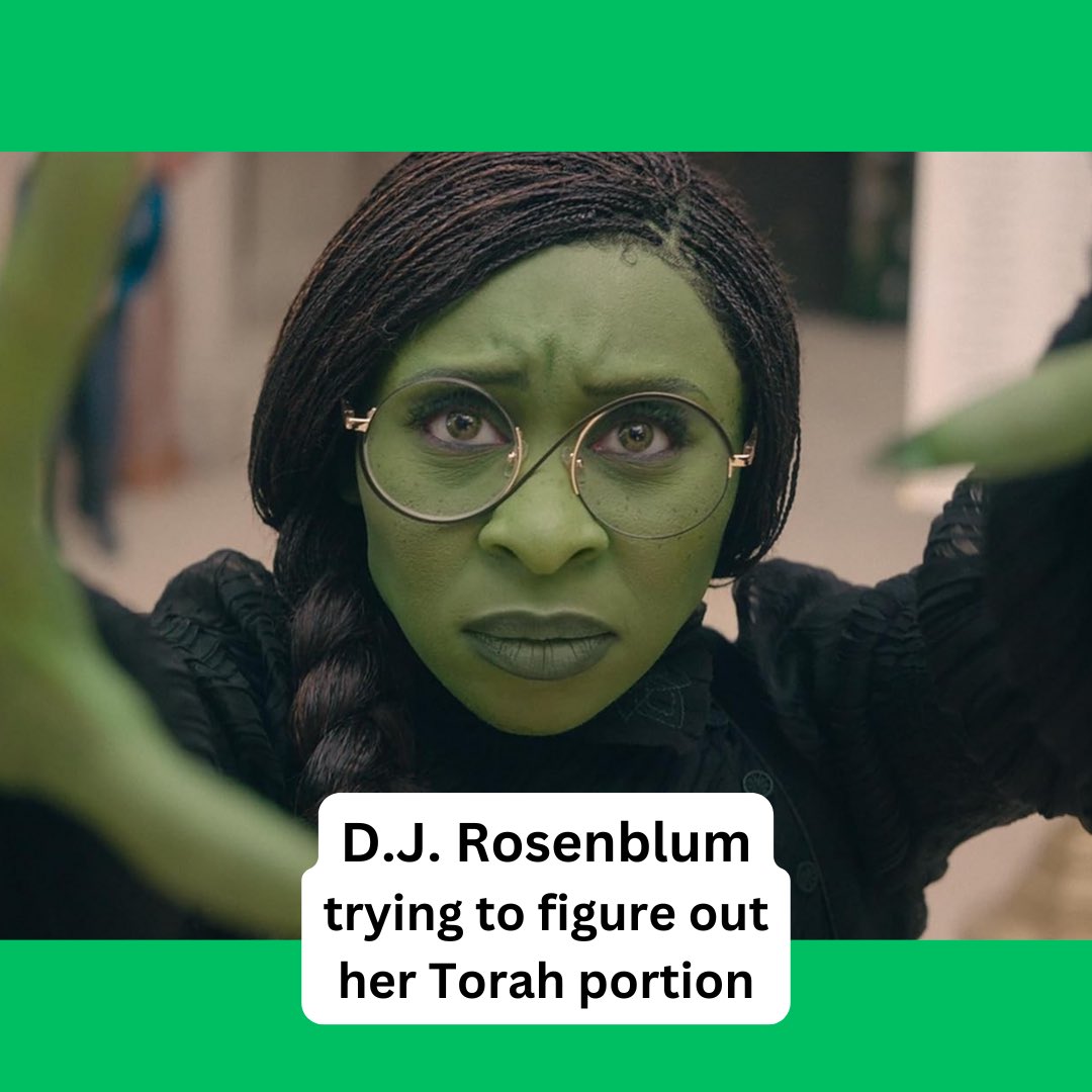 AbbyWhiteWrites's tweet photo. What is this feeling…? Obsession with #Wicked?
I LOVED @wickedmovie. #Elphaba, #Galinda, and their crew at #Shiz remind me of some other characters I know and love… so I figured I should introduce you to them.
Behold: the #GoldenTrio of D.J. ROSENBLUM BECOMES THE G.O.A.T.! https://t.co/EX4DcWZFpu