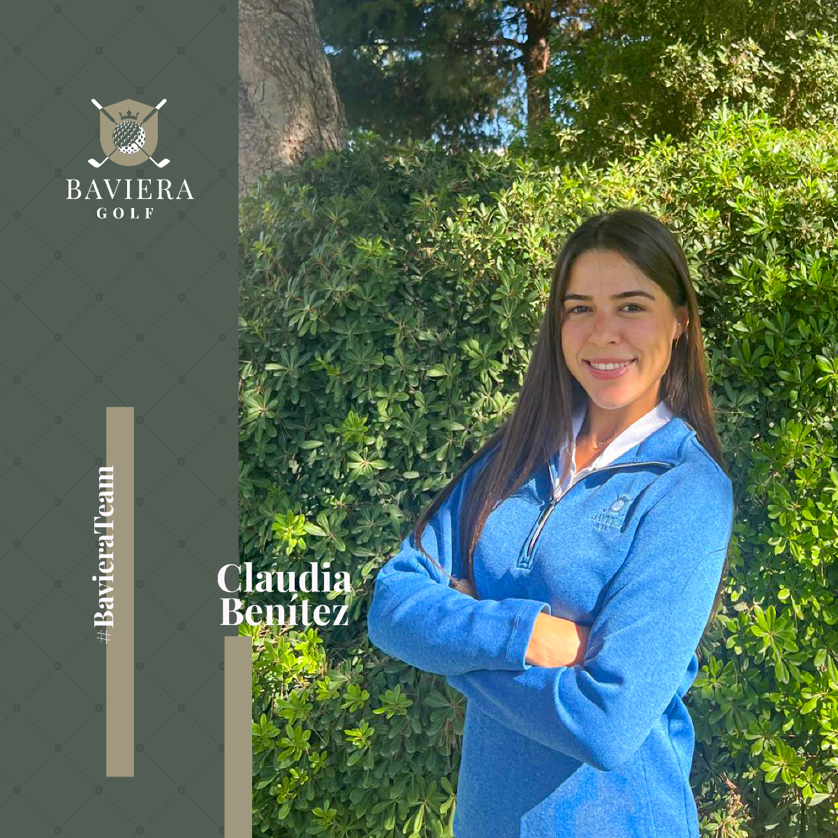 #TeamBaviera⛳
Today, we want to shine a spotlight on a key member of our team at #Baviera: Claudia Benítez, our #CaddyMaster.
Always greeting visitors with her warmest smile, she creates a welcoming atmosphere from the very moment they arrive, making all the difference