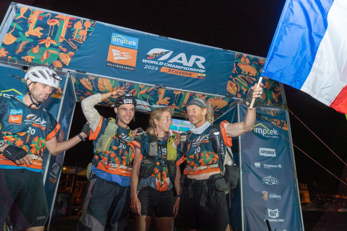 KineticHeidi's tweet image. Standing with the 2024 Adventure Racing World Champions in Ecuador 🇪🇨 Team400 of France! 
Congratulations team you are incredible!
@ARWorldSeries @Imptek_Ecuador 

#arworldseries #arwc2024 #adventureracing #Cuenca #ecuador #ARWorldChamps