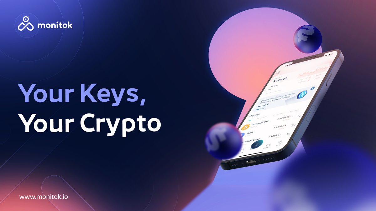 Why choose Monitok?

Because your assets deserve better:
✅ Control with self-custody.
✅ Seamless multichain trading.
✅ Aggregated liquidity from 100+ DEXs.

Experience the DeFi revolution 👇
monitok.io