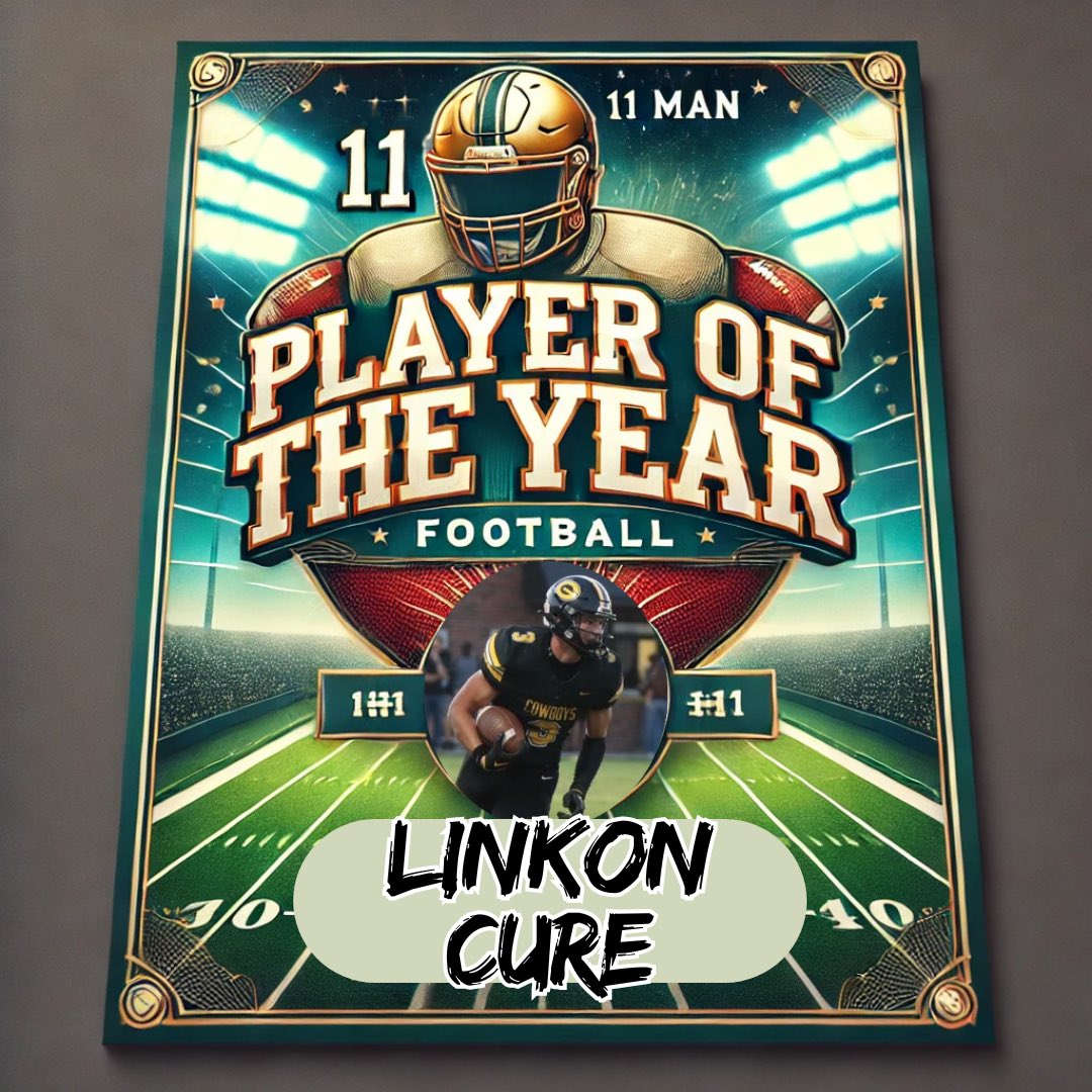Hill Brothers Football (@hillbrosfb) on Twitter photo Congratulations to Goodland High School’s Linkon Cure on being named the 2024 Brook Berringer Award for the 11 Man Player of The Year in Western Kansas.
<a href="/CureLinkon/">Linkon Cure</a> Congratulations to Goodland High School’s Linkon Cure on being named the 2024 Brook Berringer Award for the 11 Man Player of The Year in Western Kansas.
<a href="/CureLinkon/">Linkon Cure</a>