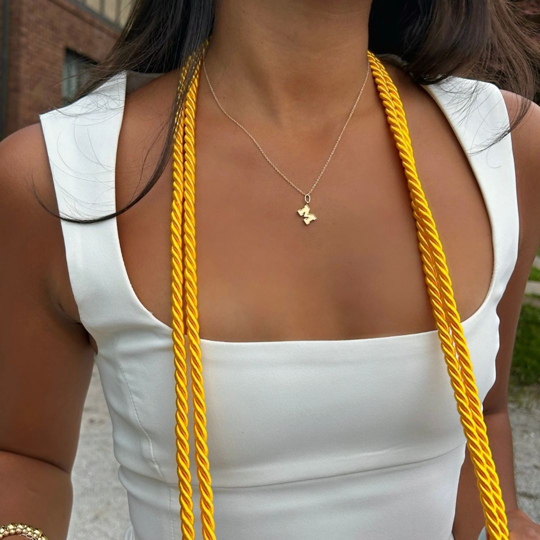 michiganalumni's tweet photo. Kyle Cavan Jewelry is new to #GoBlueRewards! Alumni Association members can get 10% off its luxe University of Michigan collection that was inspired by U-M traditions and is perfect for holiday gifting: