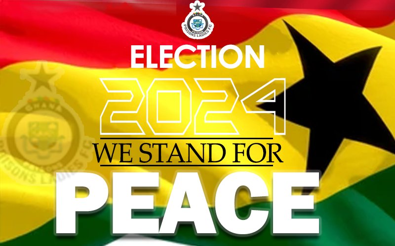 FcPrisons's tweet photo. We hope for peace and unity before during and after this election
@GhanaWNT @WPLGhana @ghanafaofficial
#MaltaGuinnessWPL
#prisonsladies
#Allaction https://t.co/neHiChQ3MO