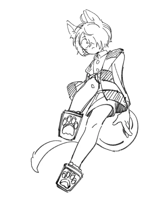 原稿中の落書き 