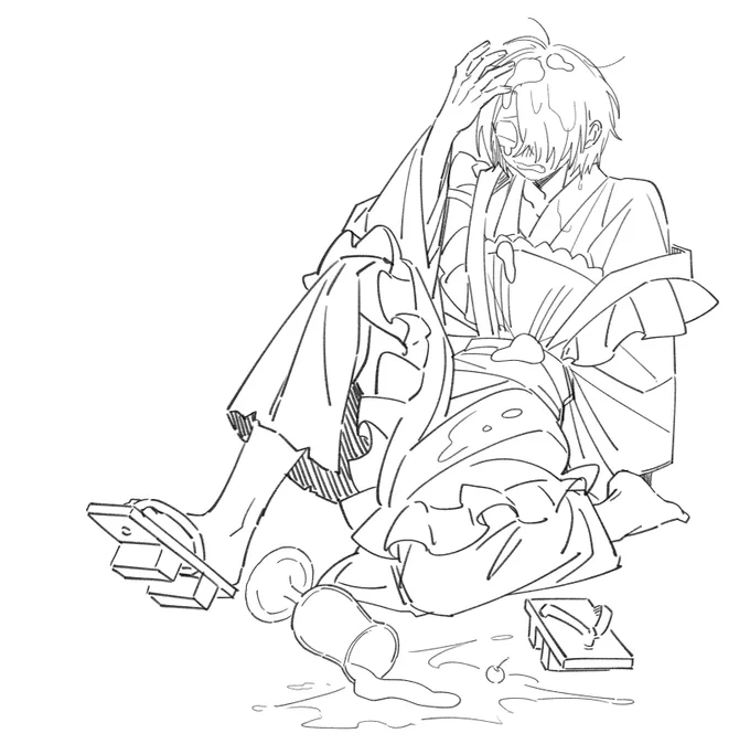 原稿中の落書き 
