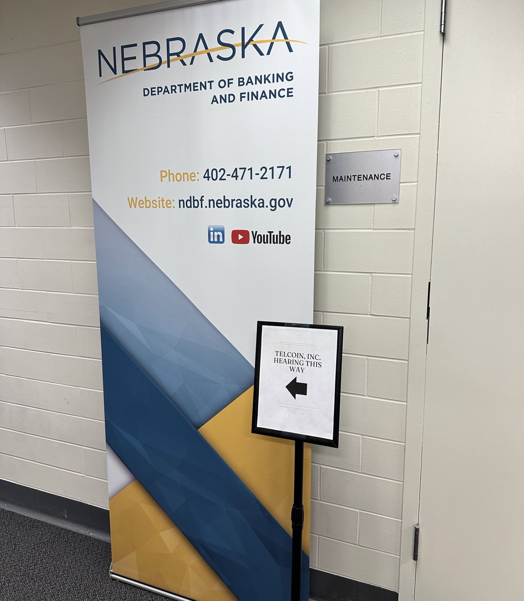 Today's the big day! #Telcoin #Nebraska