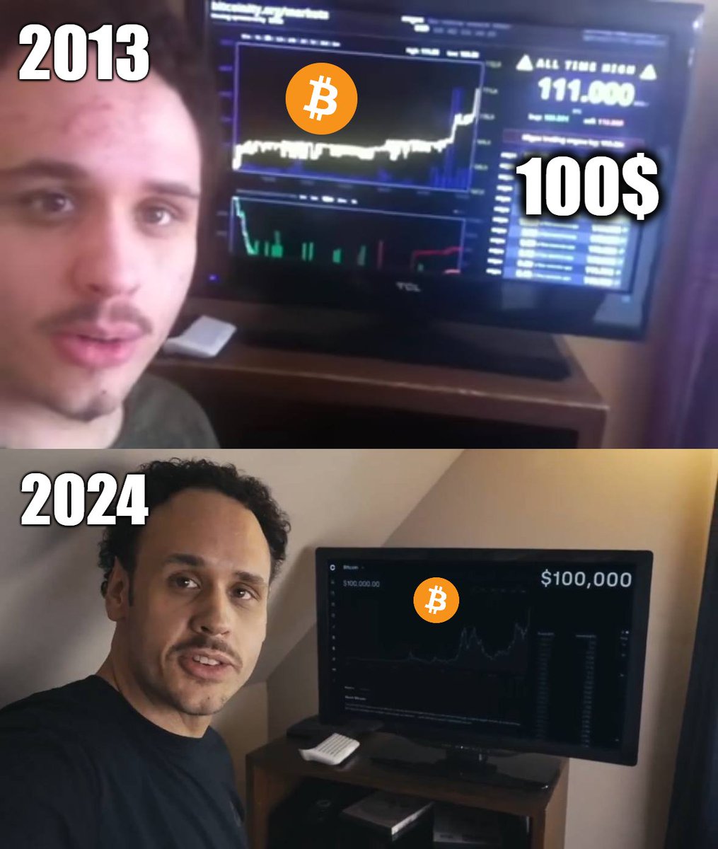 BelacTheSerpent's tweet image. HE TOOK A PICTURE 11 YEARS LATER

3 MORE ZEROS ON #BITCOIN

#100kBTC