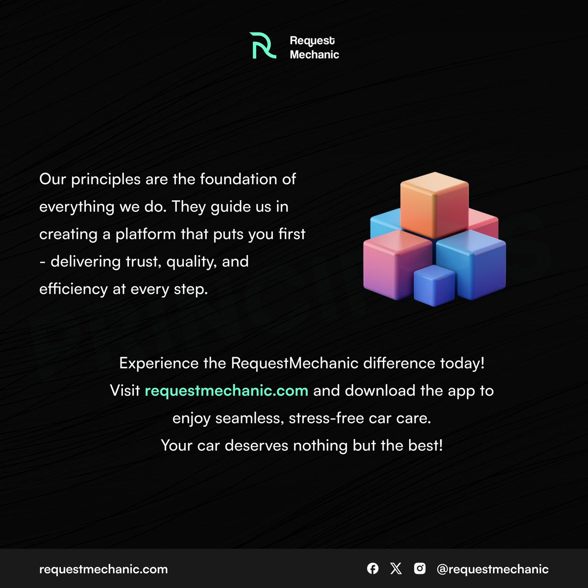 requestmechanic's tweet image. Download the RequestMechanic app now at requestmechanic.com and experience a better way to care for your car. 🤳