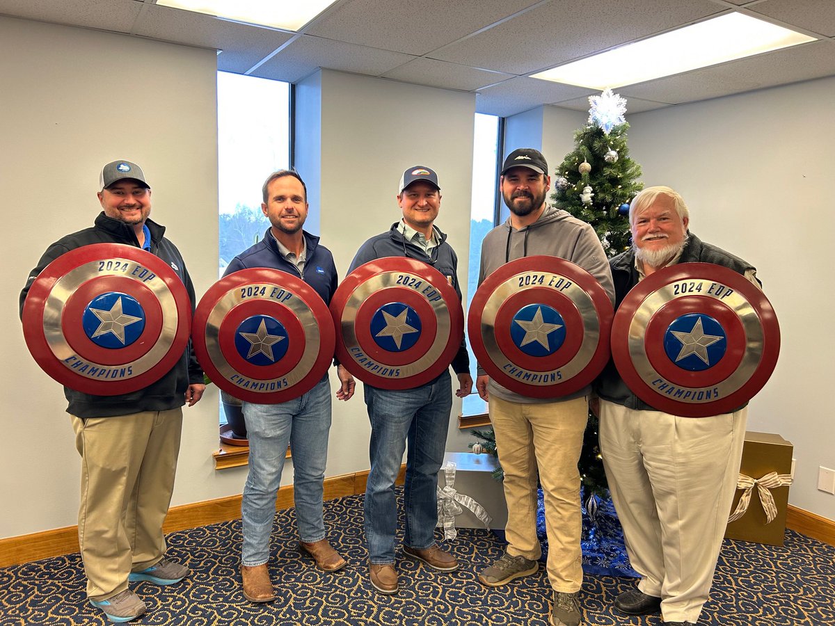 A big congratulations to the winners of our EOP Avengers sales competition! Well done, boys.