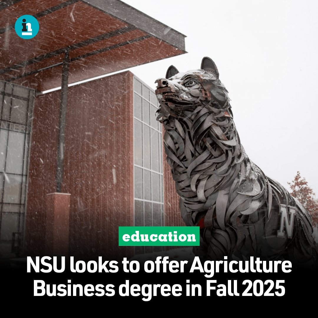 An agricultural business program is seemingly in the works for Northern State University. If the regents support the program, it would begin in fall 2025.

Follow the Aberdeen Insider for the latest in Aberdeen news.

aberdeeninsider.com/northern-state…