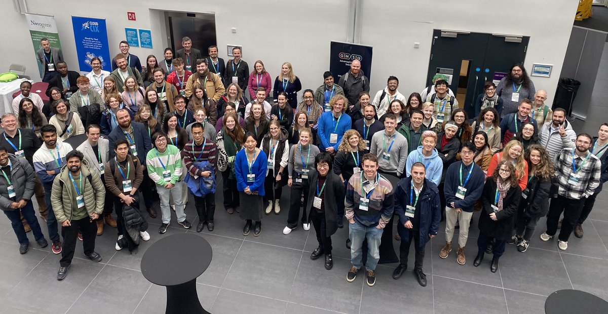 Genomics Data Science - SFI CRT (@genomicscrt) on Twitter photo All steam ahead now <a href="/VIBE_ICBG2024/">VIBE/ICBG Conference 2024</a> - some great presentations from early career researchers today and looking forward to an exciting poster session coming up soon! All steam ahead now <a href="/VIBE_ICBG2024/">VIBE/ICBG Conference 2024</a> - some great presentations from early career researchers today and looking forward to an exciting poster session coming up soon!