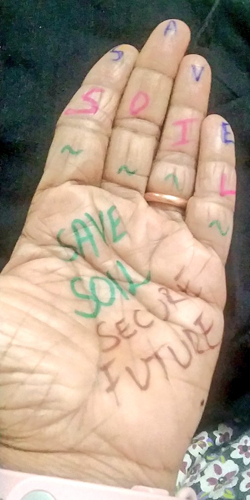YESToLife_Vidh's tweet photo. Put #SoilFirst
You won't regret
You know why?!
Our soil is in the verge of extinction. In another 60 years no land or soil will be fit for farming and cultivation. How will the generations to come live?
Let's strive to #SaveSoil https://t.co/qv3q7E3WJN
