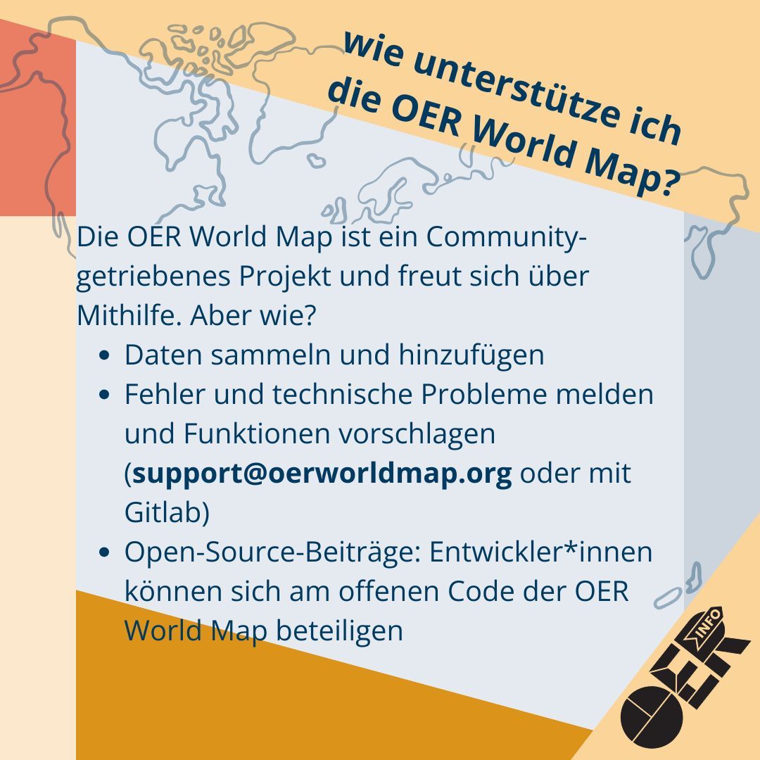 OERinfo's tweet photo. #FAQ - #OERWORLDMAP
PART 2
🗺️ #Veranstaltungen
🗺️ OER #support?
🗺️ OER auf #OERWM ?
👉 https://t.co/LM0cUiDgbj
#OER #OERde #OpenEducation #OffeneBildung #freieBildung #Openess #OpenScience #tlz #lehrerzimmer #twitterlz #twitterkollegium #edchatDE #edupnx https://t.co/87FwRtEfM8