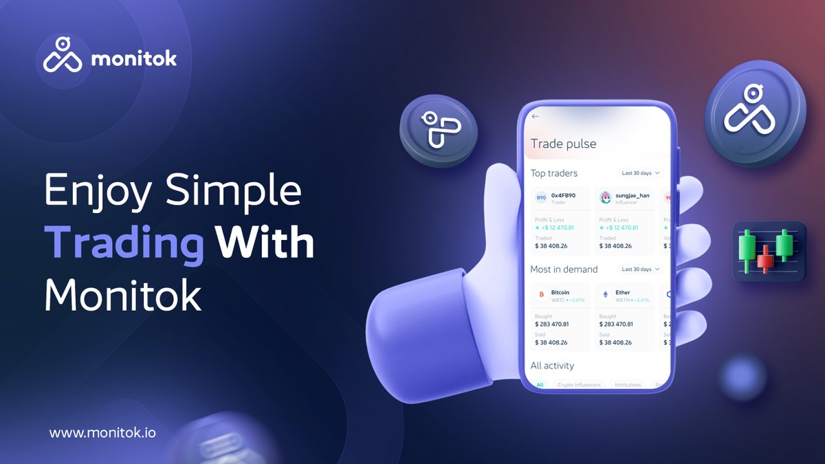 DeFi is evolving, and so are its users.

Monitok bridges the gap between user-friendly tools and self-sovereignty. Because control over your assets shouldn’t mean compromising on usability!

Learn more 👇
monitok.io