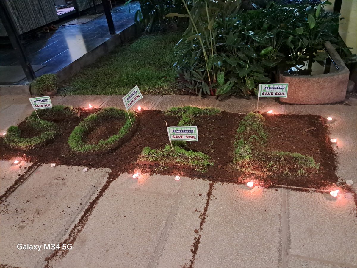 TikeshKumarSa17's tweet photo. #savesoil #SaveSoilSecureFuture https://t.co/TwHMs6I87L