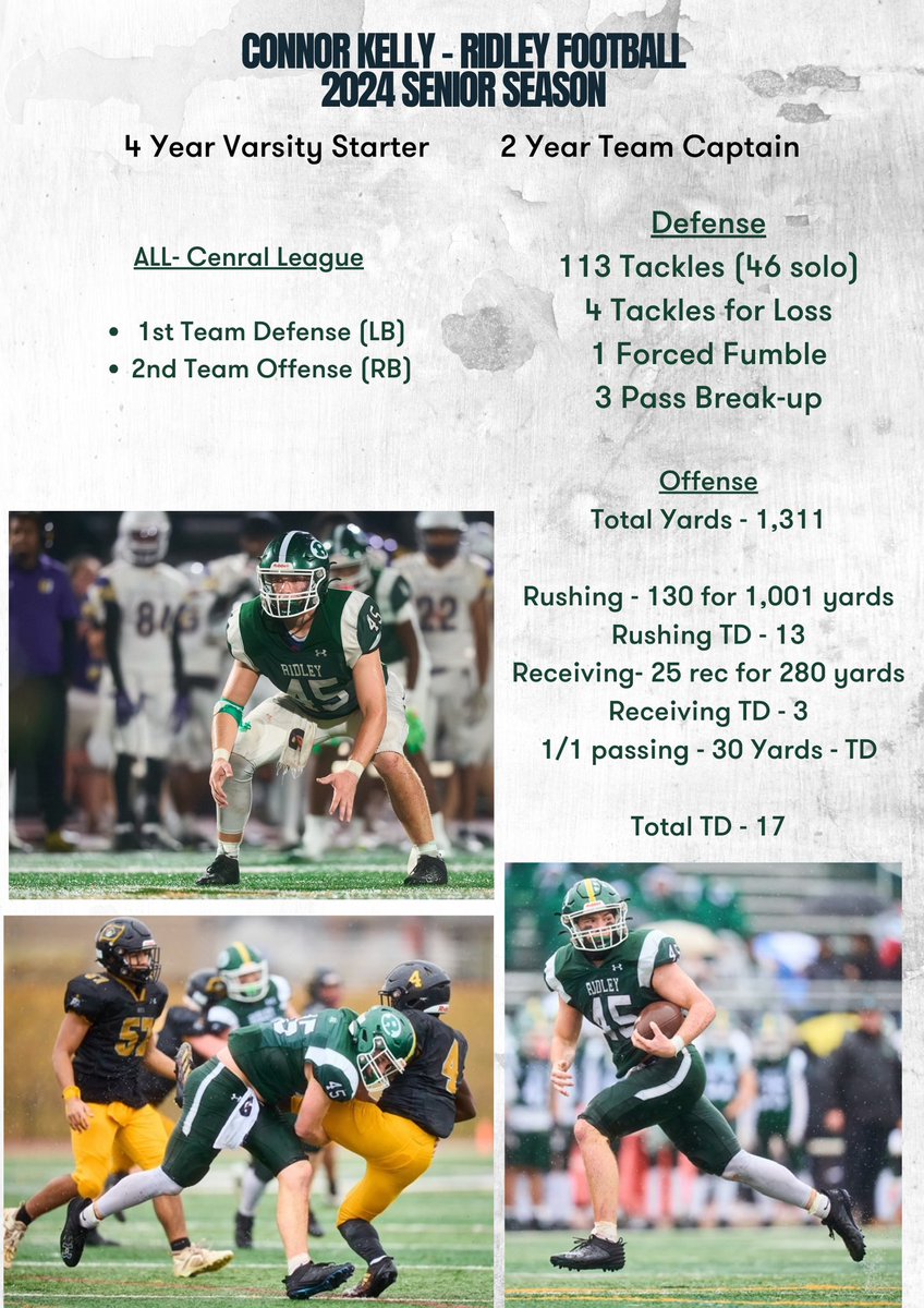 Full Senior Year Highlights <a href="/hs_ridley/">Ridley HS Football</a> <a href="/dwDBpn/">DAVID WOOD</a> <a href="/DELCOFootball/">#DelcoFootball</a> <a href="/Eric_Engle/">Eric Engle</a> 
<a href="/EPAFootball/">EasternPAFootball</a> 
hudl.com/v/2R5Yy7