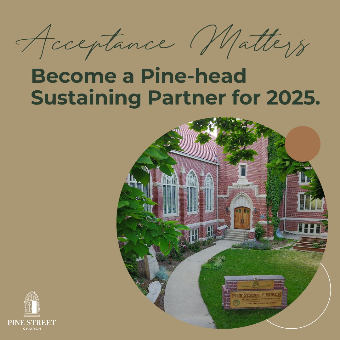 pscboulder's tweet photo. Support Pine Street Church's vision for 2025! Your giving builds a community where acceptance matters and faith meets action. Every gift helps create positive change. Together, we transform lives. Join us as a sustaining partner! #PineStreetChurch #GivingMatters https://t.co/Jvo3HYDk0u