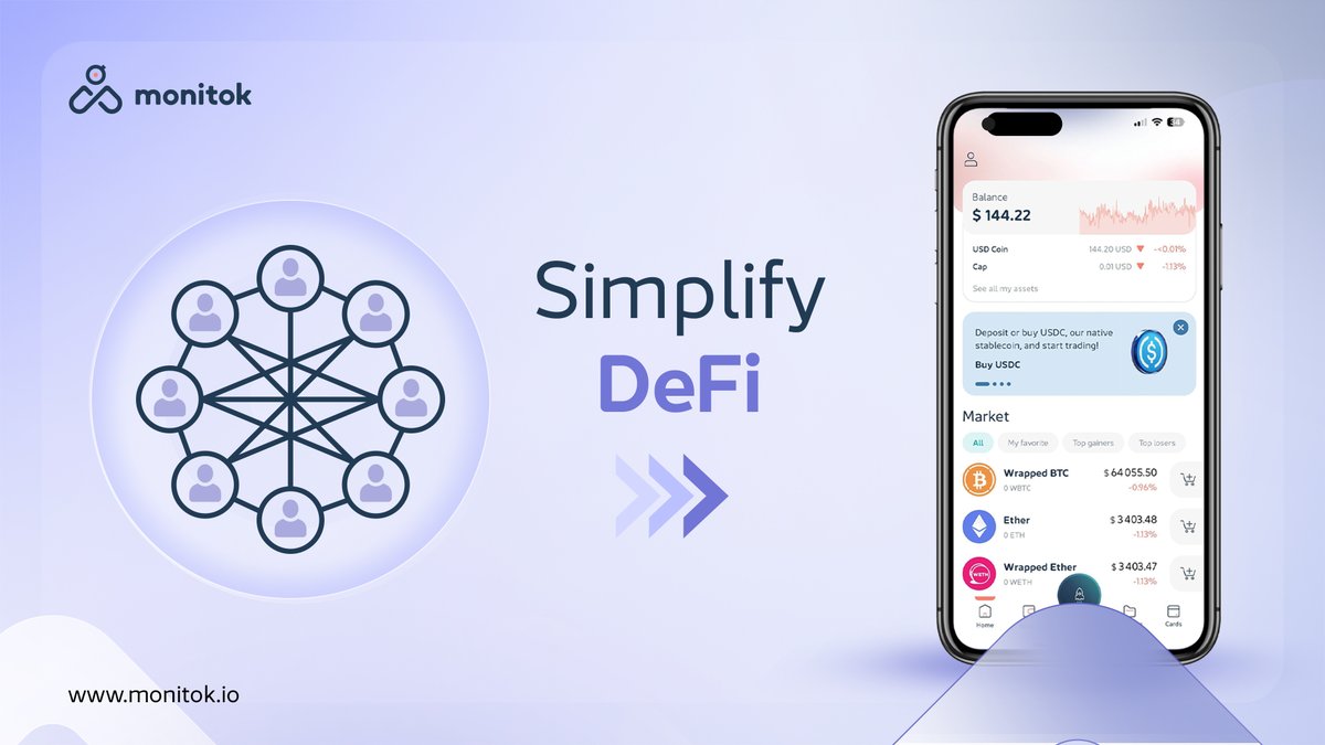 Monitok’s core belief: Decentralization isn’t just a feature—it’s a responsibility.

That’s why we give YOU the power over your assets with full self-custody.

Secure. Transparent. Yours. 👇
monitok.io
