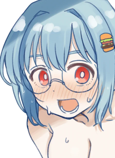 ブルスカとミスキーにhbgちゃんタオル一枚な落書きアップしました 