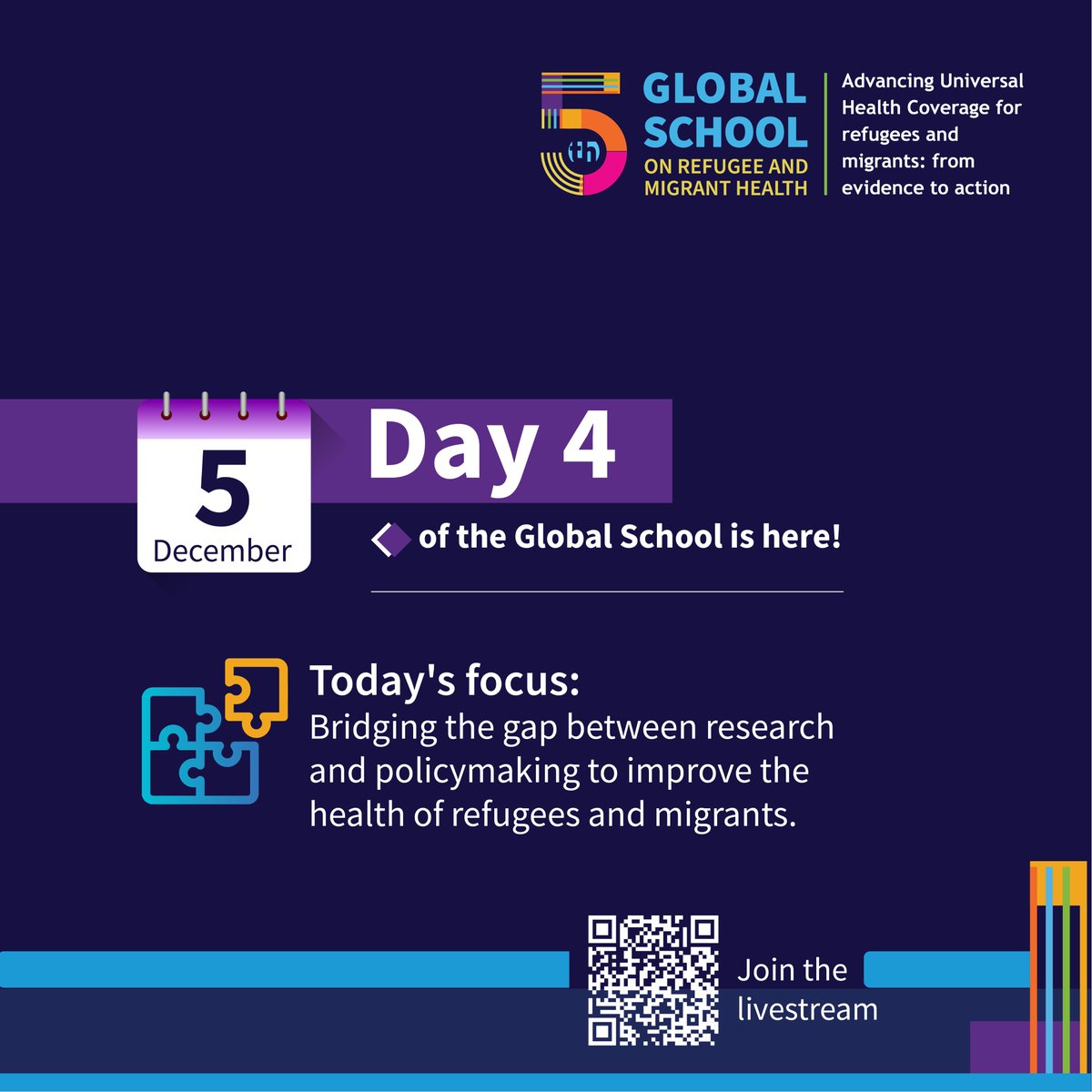 severonis's tweet image. Join this important dialogue on key approach to ensuring evidence-based and human rights-driven solutions that transform global health policies. 🌍 
youtube.com/watch?v=0UuviF… or Virtual Campus through the QR
#HealthForAll #GlobalHealth #Refugees #HumanRights #EvidenceBasedPolicy