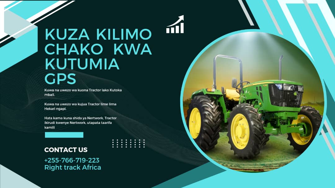 rtagps's tweet photo. 🚜 GPS Bora kwa Matrekta ya Kilimo!

✅ Ufuatiliaji wa Muda Halisi
✅ Geofencing: Fahamu trekta liko wapi.
✅ Ukubwa wa Shamba: Pima hekari zilizolimwa kwa usahihi.

Fanya kilimo kuwa cha kisasa na cha ufanisi! Call +255-766-719-223 🌾📍 https://t.co/9vdkwwlhly