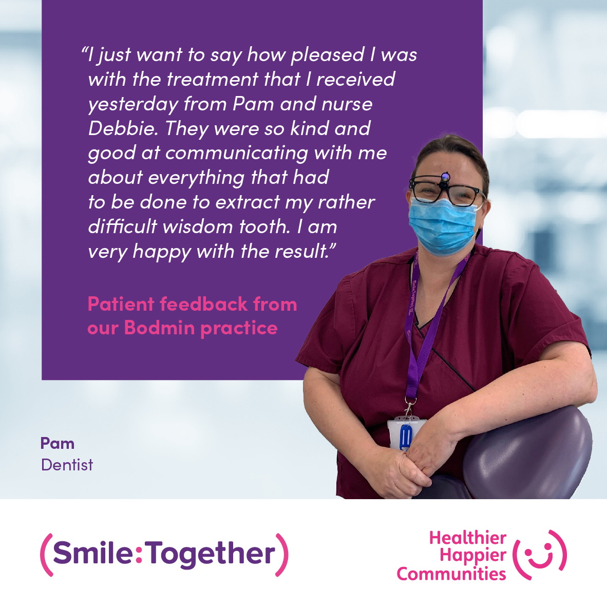 A huge well done to Pam and Debbie for receiving this wonderful feedback from a grateful patient! Our team’s dedication and care truly make a difference.

#ThankyouThursday #MakingADifferenceTogether