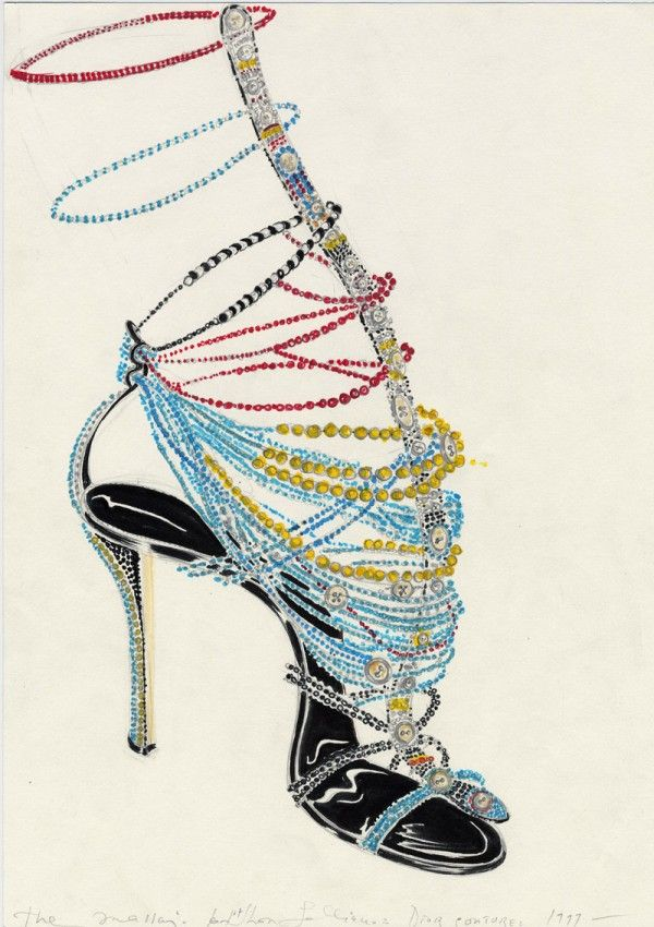 sadefinds's tweet photo. Manolo Blahnik for Christian Dior couture, 1997 https://t.co/wYq01oR3JN