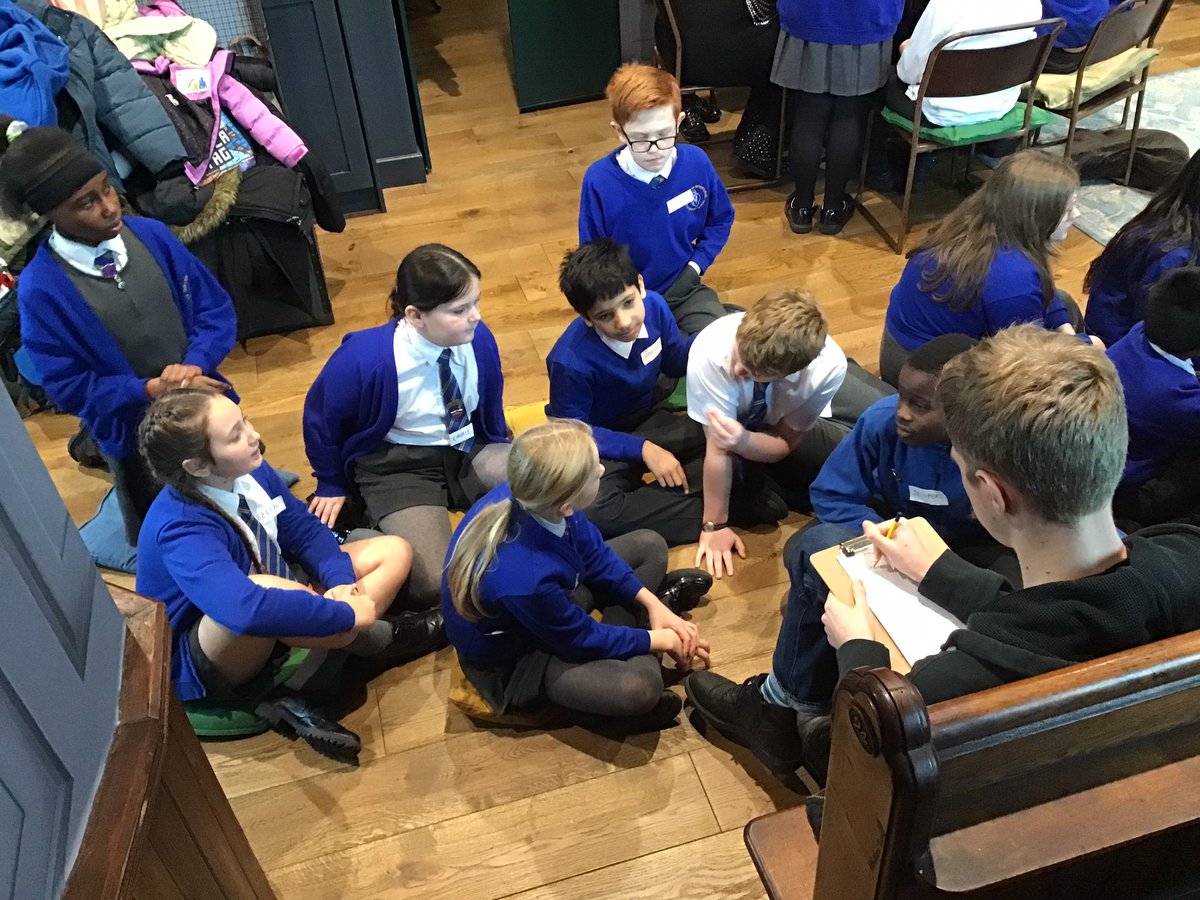 OLMCAshton's tweet photo. Year 6 have had a fantastic visit to @GrimmAndCo where they wrote some amazing, creative stories which have even been illustrated! The children have been outstanding ambassadors for school and have had a brilliant time. Here is a sneak peek…💙💛✍️📖 https://t.co/NYE0KDfTQq