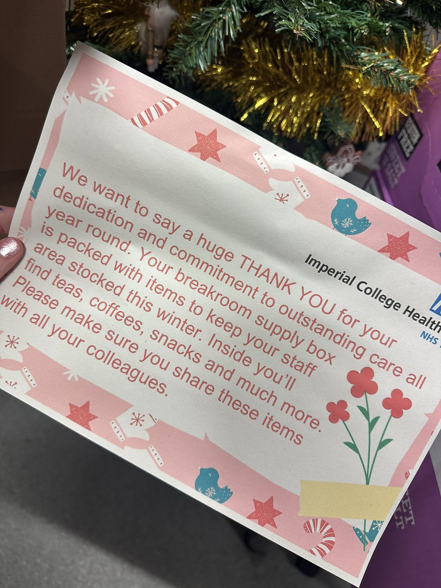 ms_ansbro's tweet photo. Lovely surprise arrived for the team #breakroomsupplies #thankyou #coffe @ImperialPeople @ImperialNHS https://t.co/e63a4ozkRs