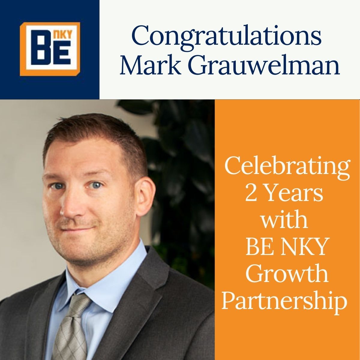 Happy two-year work anniversary to Real Estate and Project Manager Mark Grauwelman!
Mark is instrumental in helping lead the Northern Kentucky Port Authority and bringing to life the new developments of SparkHaus and the OneNKY Center in Covington!
He also boosts site development