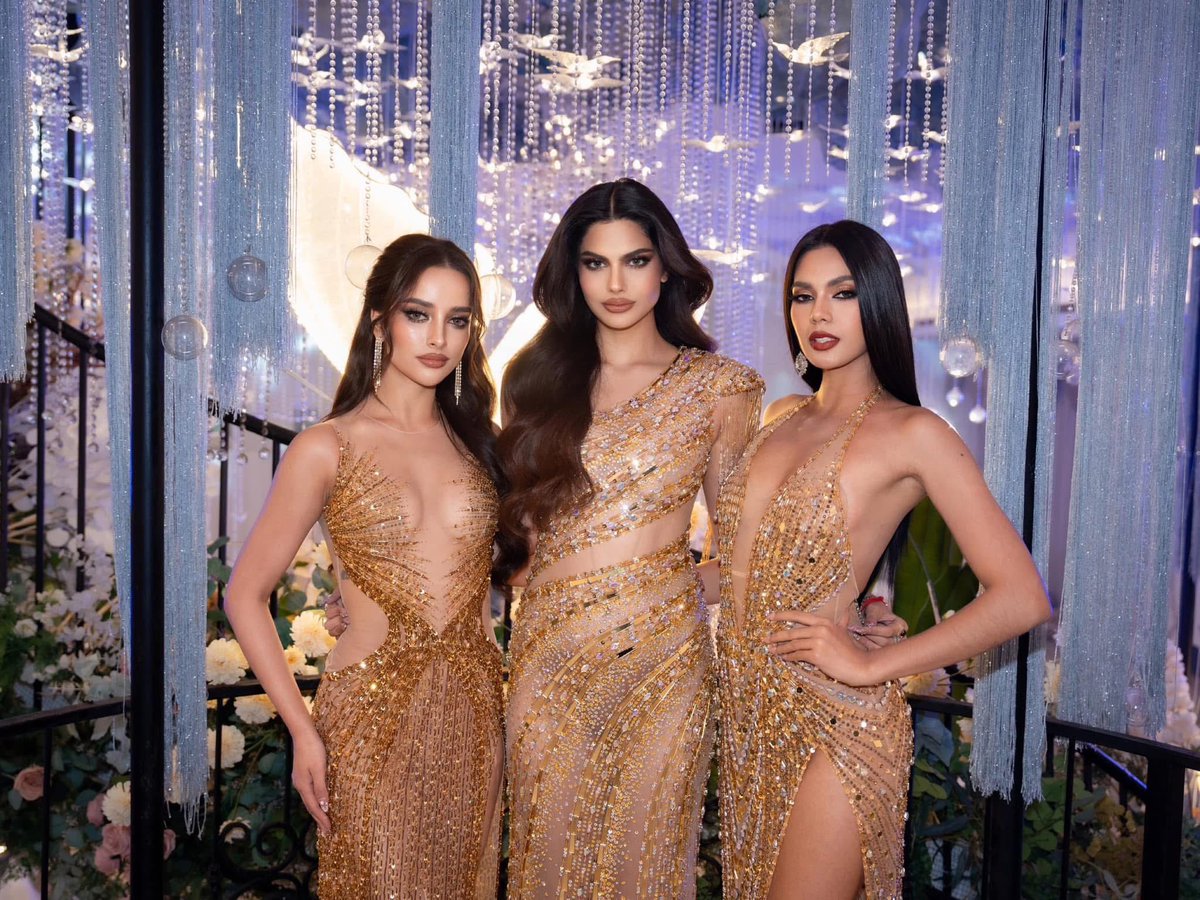 amyviranya's tweet photo. Golden girls ✨
#CJamy #rachelgupta #AmyViranyaBerry #BerryonTop
#SpiritofThailand
#MGI2024 #MGI
#GrandExperiences
#MissGrandInternational
#MissGrandInternational2024
#MissGrandUnitedKingdom2024
#MGUK
#WeAreGRANDthe1andOnly
#the1andonly https://t.co/EcVQUqDPux