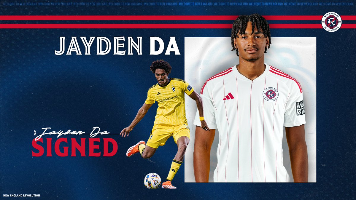 A new signing has entered the chat… 🤩

Revs II has signed Boston-born forward Jayden Da to a one-year pro contract for the 2025 MLS NEXT Pro season.

Welcome (back) to New England, Jayden! ❤️💙