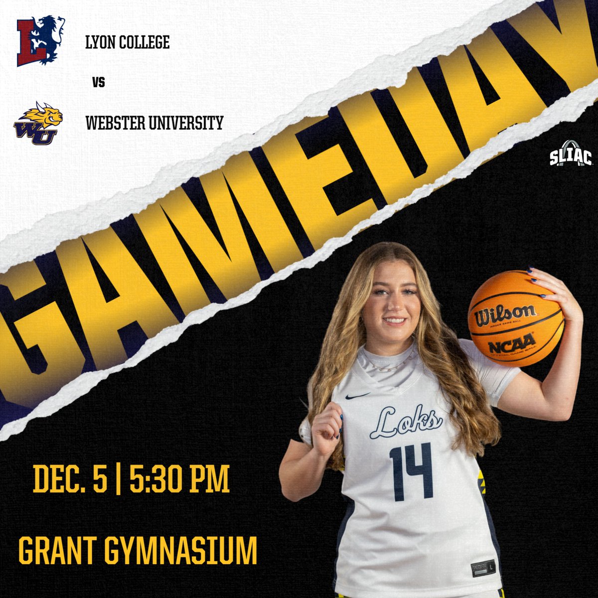 WBB | The Gorloks women's basketball team continues conference play hosting Lyon College at 5:30PM in Grant Gymnasium.