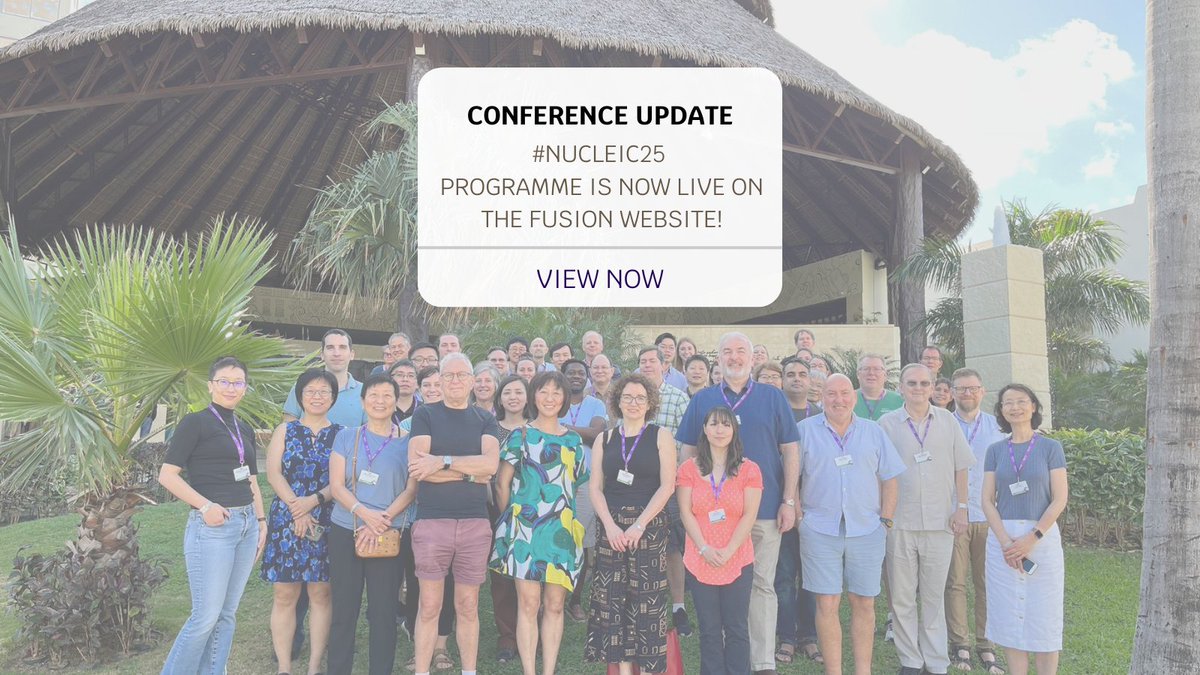 🚨 Exciting News! 🚨
The #Nucleic25 Programme is now live! 🎉
Short talk slots are still available. To be considered, simply register for the conference and upload your abstract before the deadline 23rd January 2025.
Don't miss out on this fantastic opportunity – submit today! 🌟