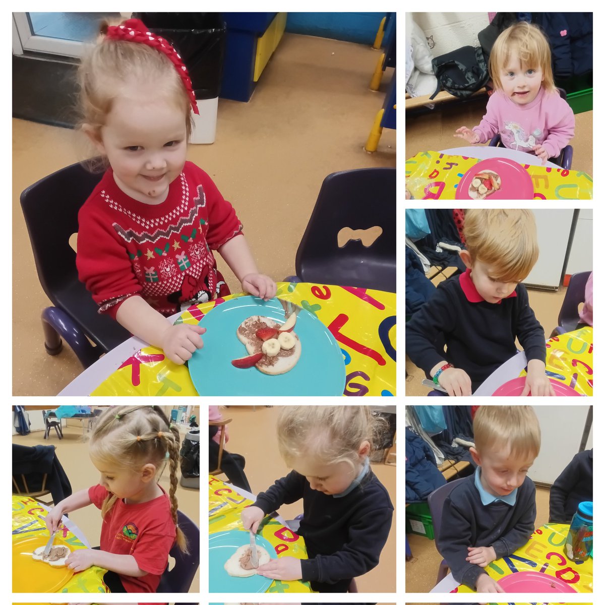 FS1AngramBank's tweet photo. Our favourite story this week has been the Owl Babies, so we decided to make owl sandwiches for snack. They were yummy and healthy, too 😋. https://t.co/pLTa7OoNdO