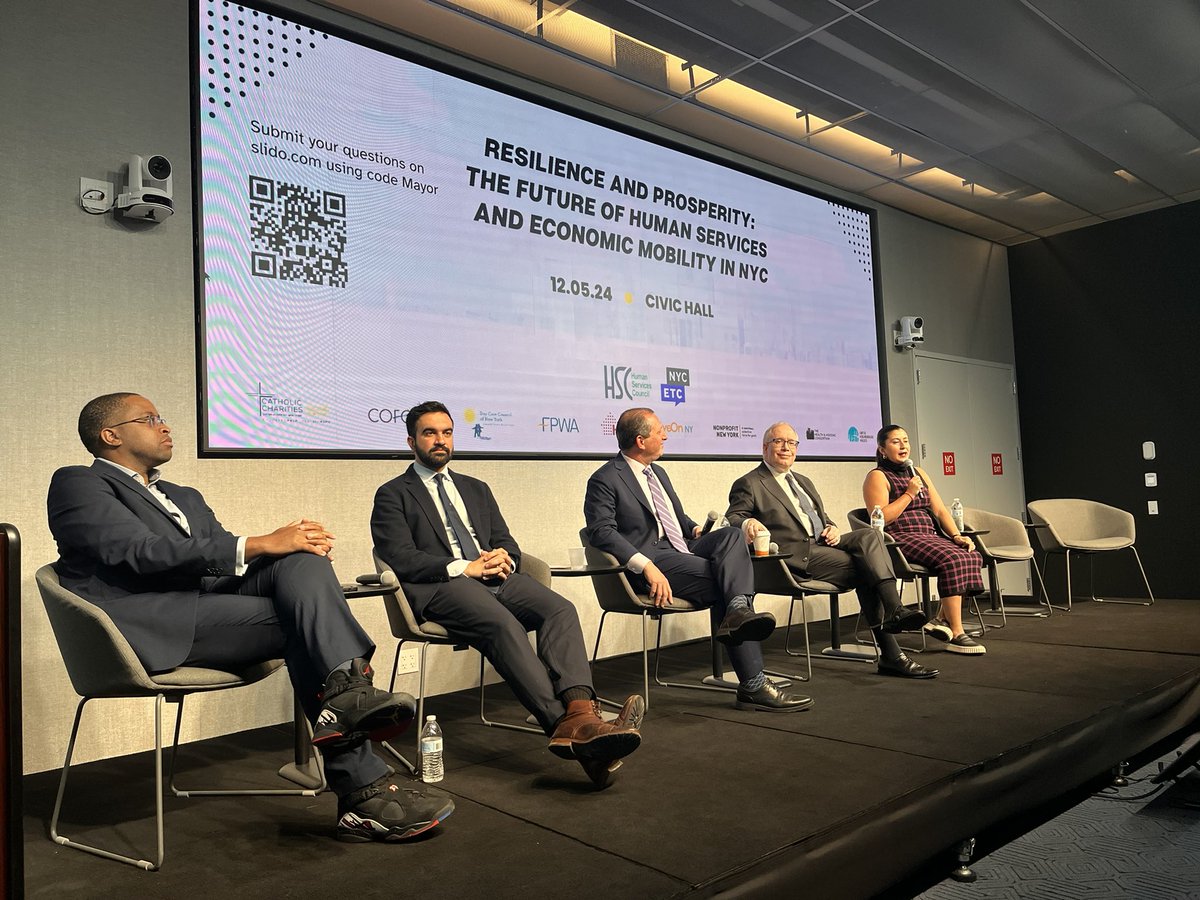 Kicking off our Mayoral Forum, ensuring nonprofits are part of the conversation!