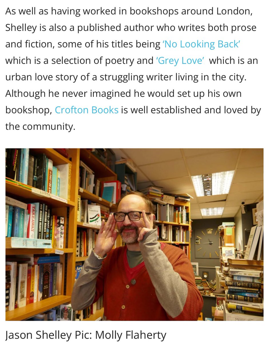 Jason__Shelley's tweet photo. I didn’t expect to be featured in this article for East London Lines 

My writing work is mentioned and together with recent readings, this is starting to give me the motivation to start publishing work again. 

Haven’t had the right head on but that seems to have changed! https://t.co/gTfoAD32Mt