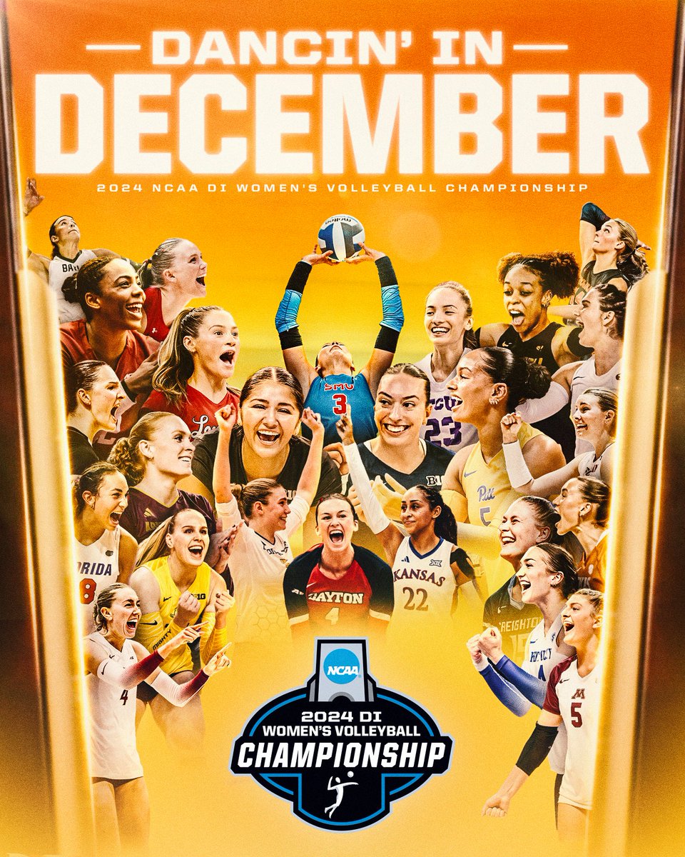 64 teams ready to give it their all. The journey starts today. 🏆

#NCAAWVB
