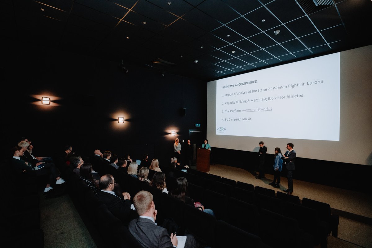 🇧🇪 La AJFSF estuvo presente en la conferencia final del Proyecto VERA (Voice for Equality and Rights of Women Athletes), celebrada en Bruselas. 

🤝 Este evento marcó el cierre de una iniciativa para la igualdad en el deporte europeo.