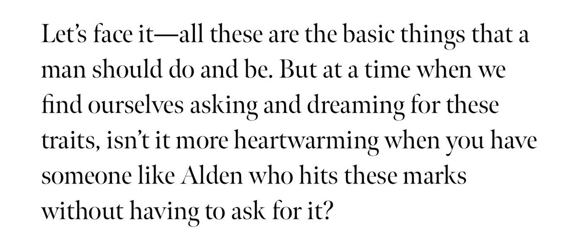 istroberiavo's tweet photo. “Let's face it—all these are the basic things that a man should do and be.”

Thank you Mega Entertainment for shining a spotlight on why Alden is adored by so many.

must read. #KathDen

link:
🔗 https://t.co/fTsI7KoVSS https://t.co/HFIMtLN78J