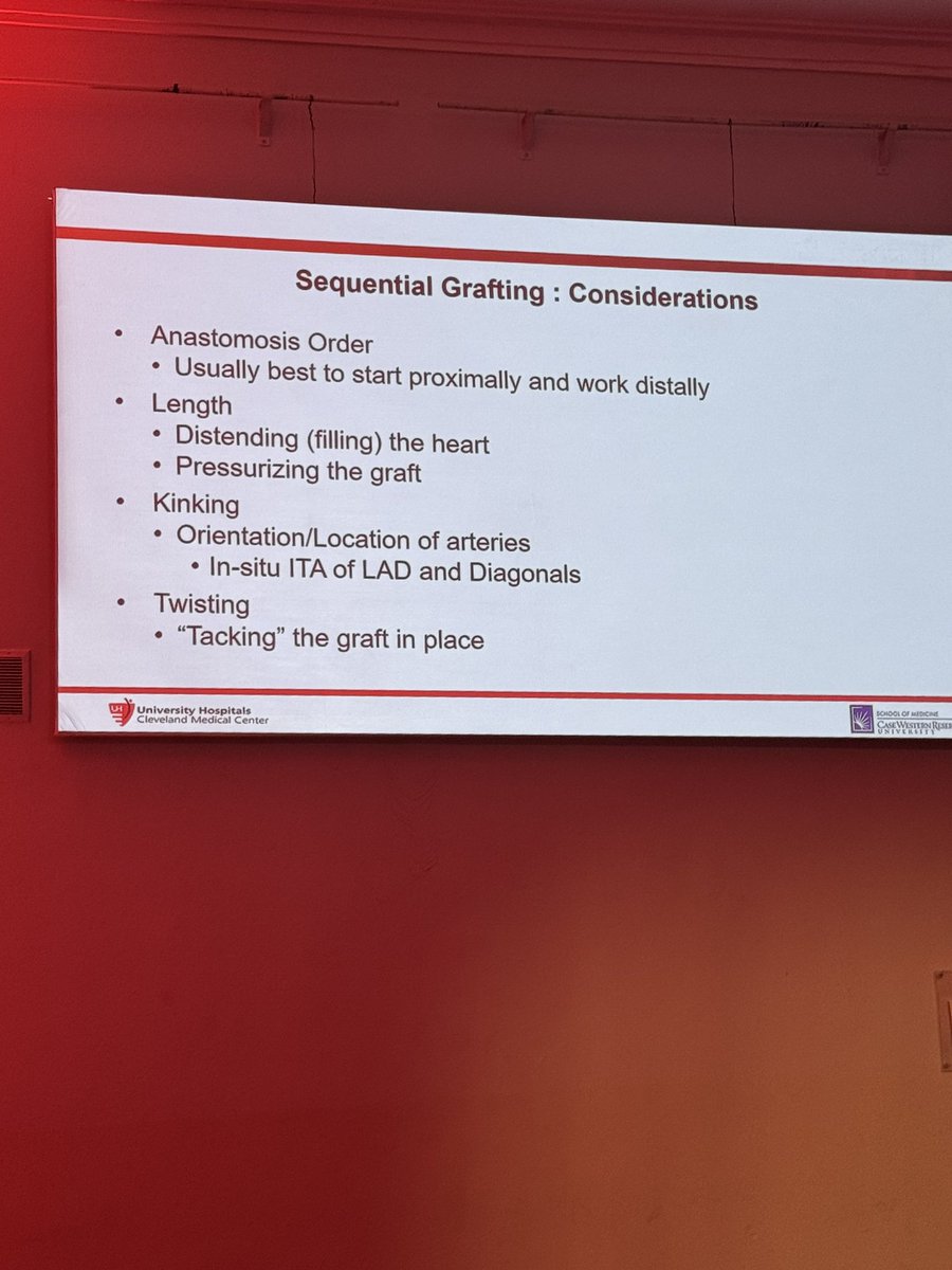 JRContrerasR's tweet image. Following the second session: how to I teach it: sequential or isolated distal anastomosis by Dr. Sabik
@LATAM_LACES @EACTS @STS_CTsurgery