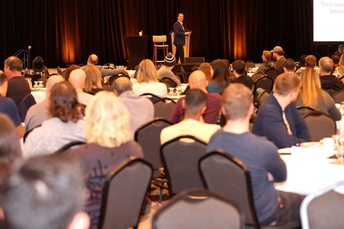 Day 2 of the <a href="/SaskHeavy/">Sask Heavy</a>  Summit &amp; Trade Show. We kick off the Morning with Keynote Speaker, Former <a href="/NHL/">NHL</a>  goaltender &amp; Broadcaster Greg Millen. Greg entertaining us on his Character Leadership Development presentation. <a href="/DeltaRegina/">Delta Hotels by Marriott Regina</a>   <a href="/LippShantel/">Shantel Lipp</a> <a href="/CityofRegina/">City of Regina</a>  <a href="/ReginaDowntown/">Regina Downtown Business Improvement District</a>