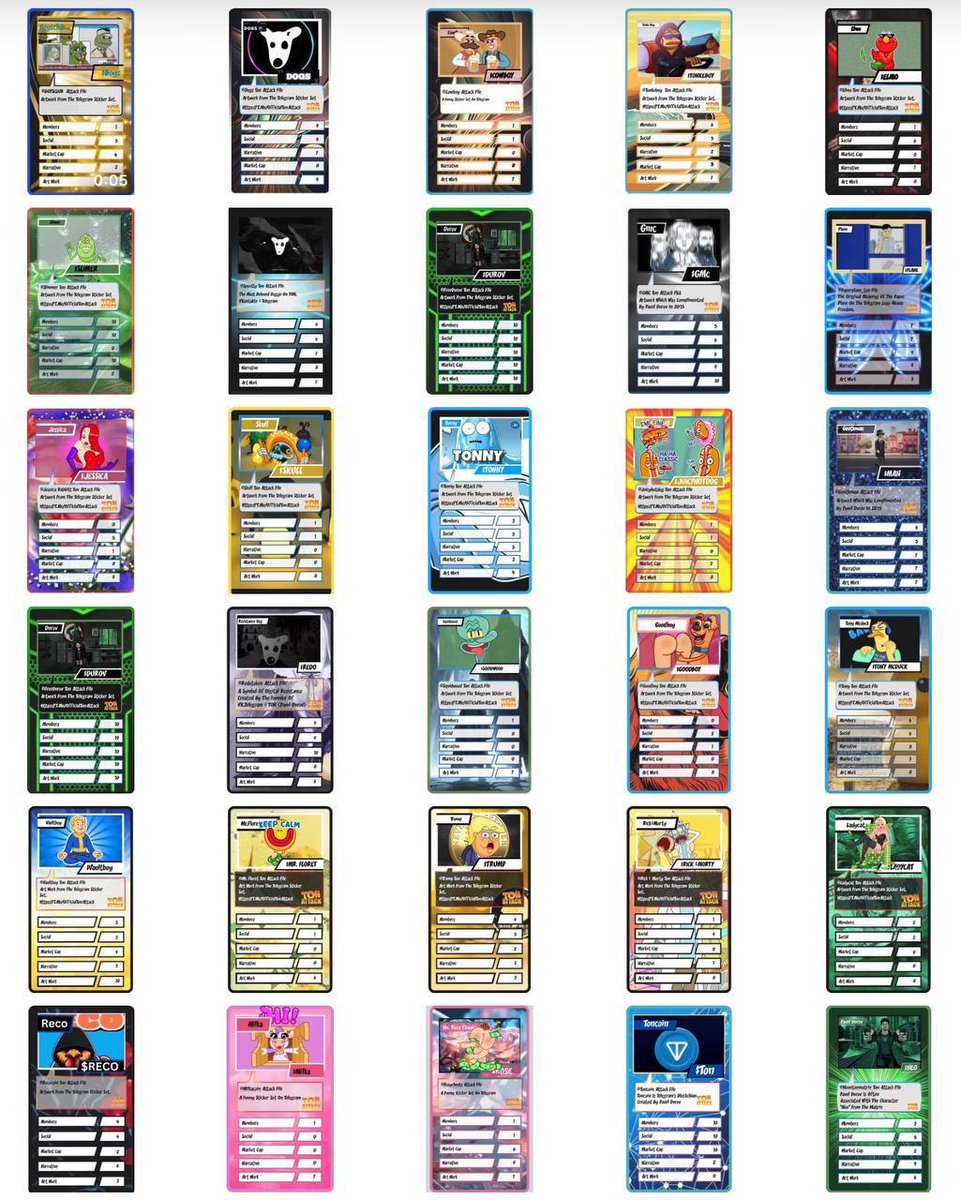 TonAttack's tweet photo. @SteveMorganOk About #TonAttack and our unique concept! 

We unite all memes on our card game🃏 https://t.co/3xU537zqjn