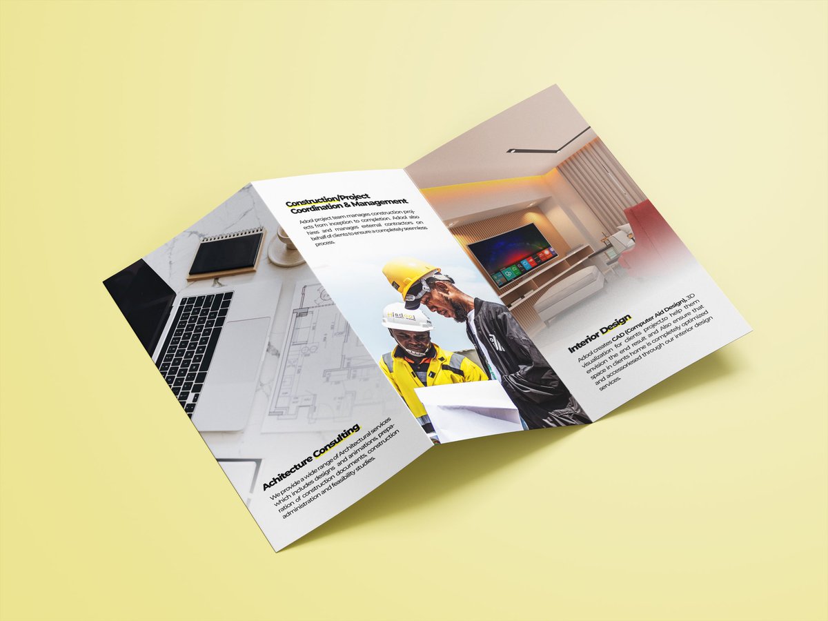 tgc_brand's tweet image. Trifold Flyer Design made with excellence and simplicity!💯 We are glad to share this work of art with you.  What do you think about it?
#TheGiantCreative
.
.
.
.
#trifolddesign #branding #branddesigner #brandingagency #communicationsagency #creativeagency #creativeflyer