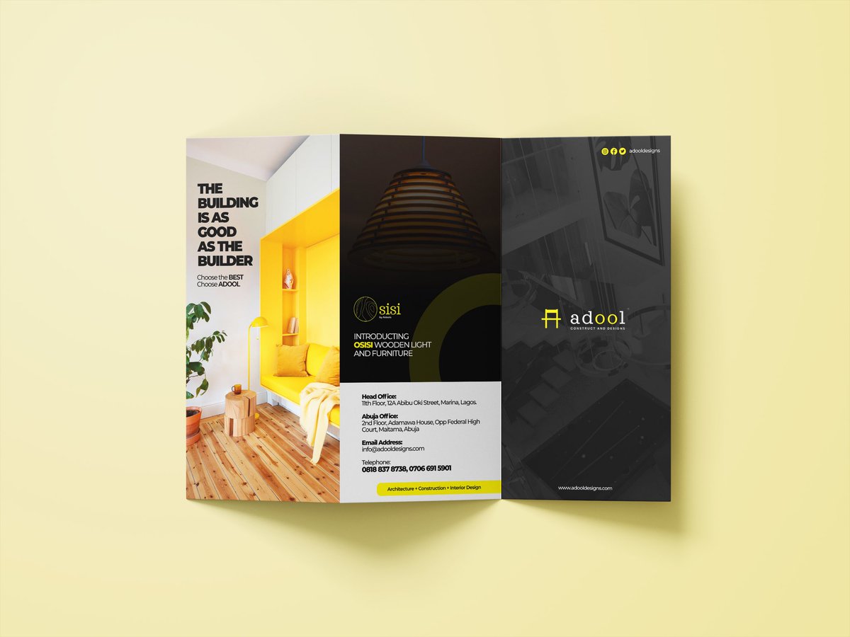 tgc_brand's tweet image. Trifold Flyer Design made with excellence and simplicity!💯 We are glad to share this work of art with you.  What do you think about it?
#TheGiantCreative
.
.
.
.
#trifolddesign #branding #branddesigner #brandingagency #communicationsagency #creativeagency #creativeflyer