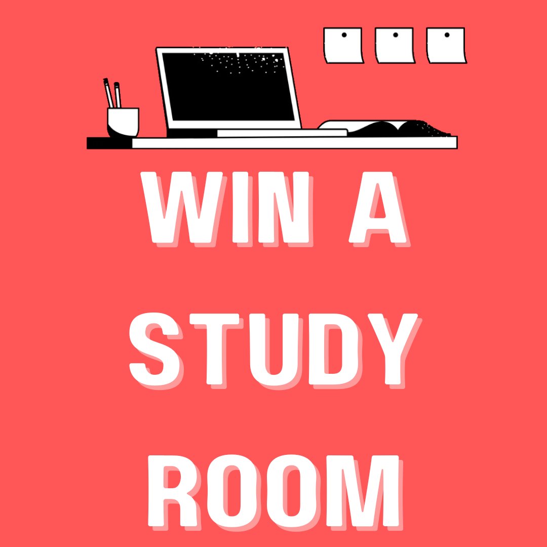 Win a study room in the Trible Library for exam week!  Click here for more information: cnu.libguides.com/examweek